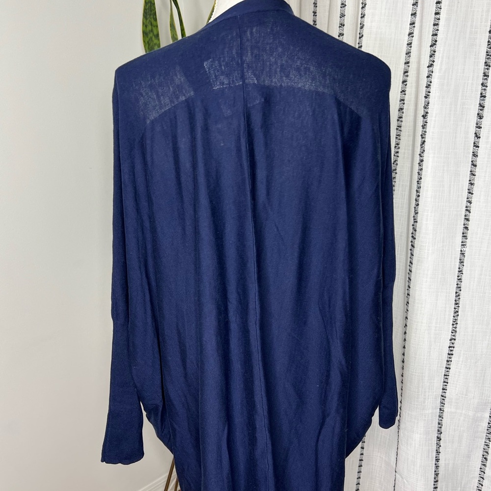 🌴Polo Ralph Lauren Open Front Silk Cardigan Sz L NWT - Picture 5 of 11